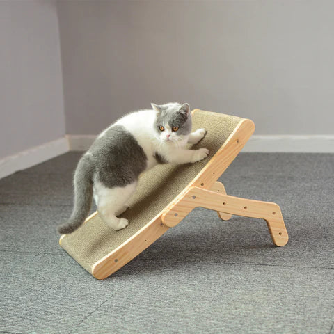 ScratchBow - Solid Wood Framed Cat Scratcher