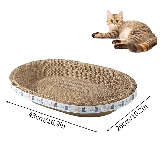 Circular cat hot sale scratcher