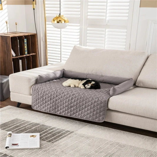 PawSecure - Plush Anti-Slip Pet Sofa Cushion