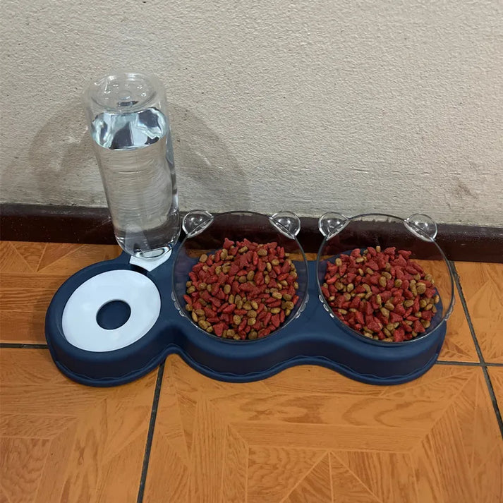 AquaPurr Elegance - Cat Water Feeder Bowl