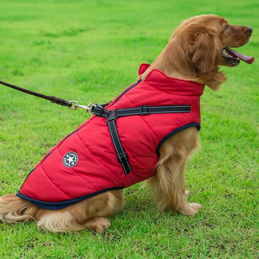 DoggyJacket - Pet Dog Jacket with Harness